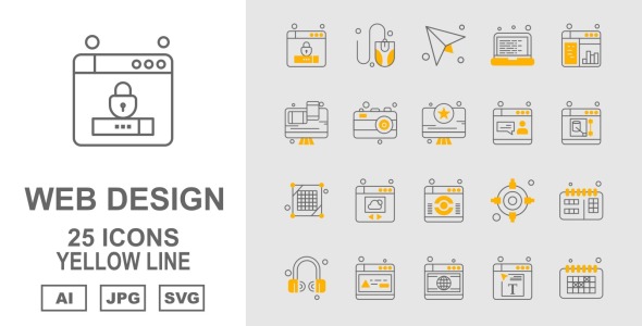 Набор иконок на тему number
