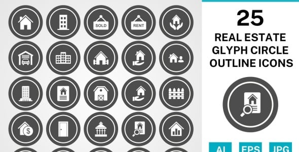 Набор иконок на тему city