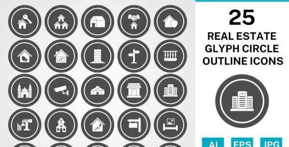 Набор иконок на тему city