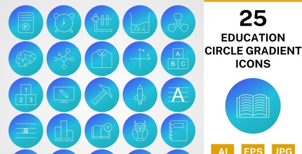 Набор иконок на тему science