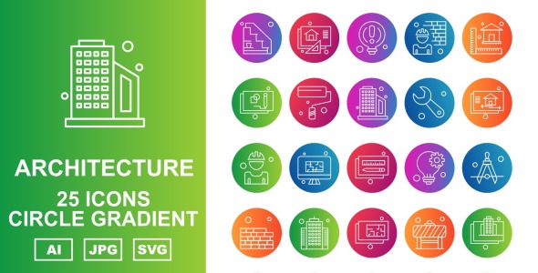 Набор иконок на тему city