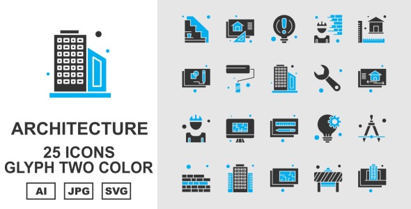 Набор иконок на тему city