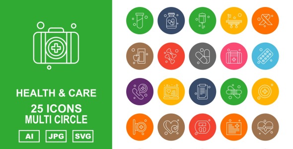 Набор иконок на тему medical