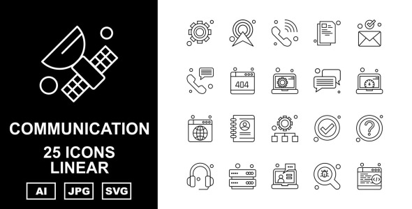 Набор иконок на тему network