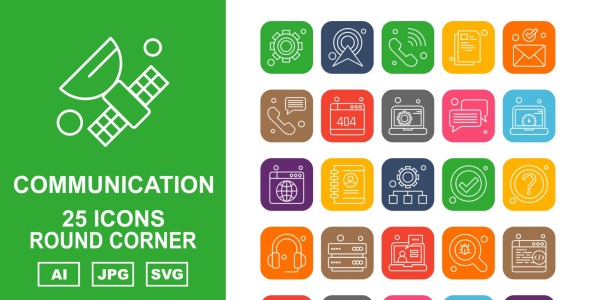 Набор иконок на тему network