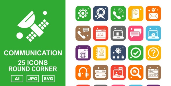 Набор иконок на тему network