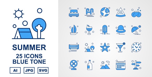 Набор иконок на тему weather