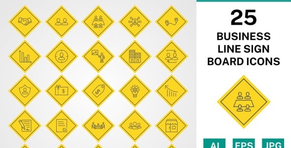 Набор иконок на тему business