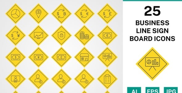 Набор иконок на тему финансы