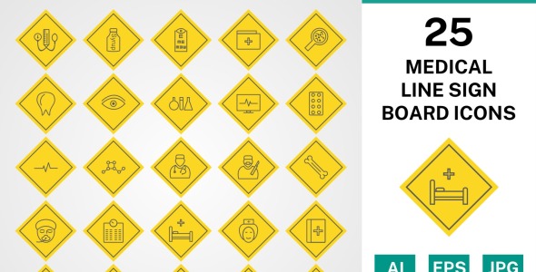 Набор иконок на тему medical