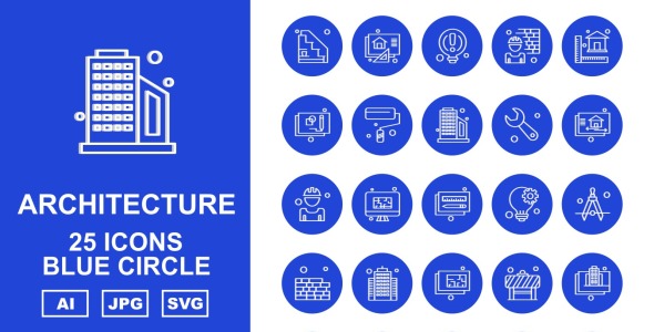 Набор иконок на тему city