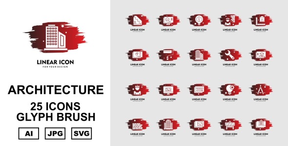 Набор иконок на тему city