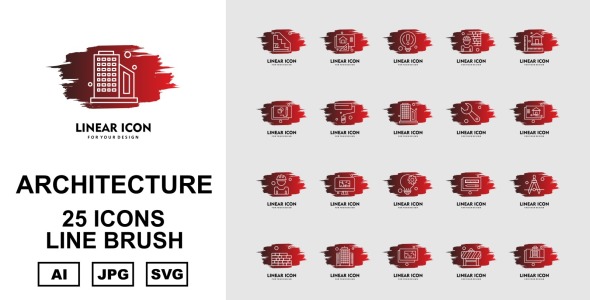 Набор иконок на тему city