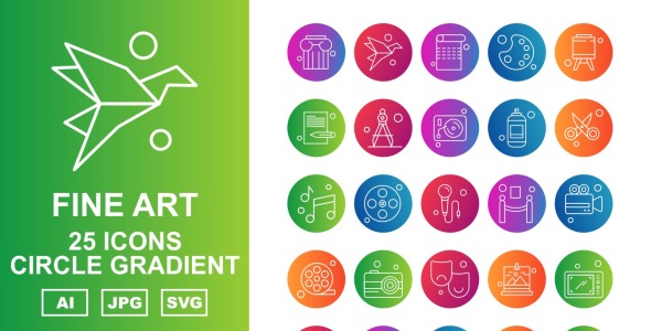 Набор иконок на тему music