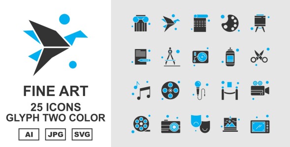 Набор иконок на тему music