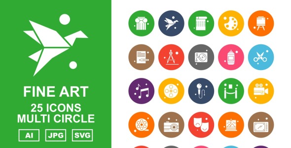 Набор иконок на тему music