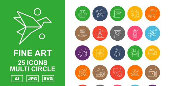 Набор иконок на тему music