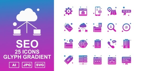 Набор иконок на тему business