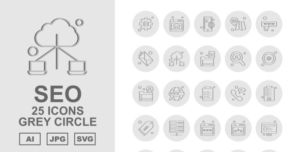 Набор иконок на тему business