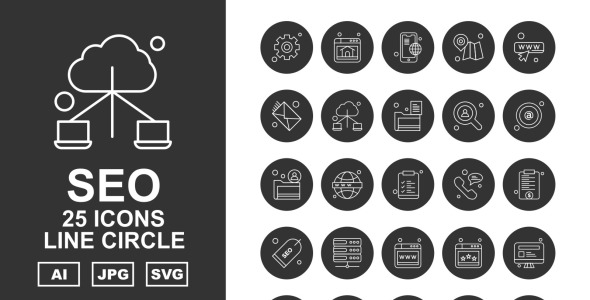 Набор иконок на тему business