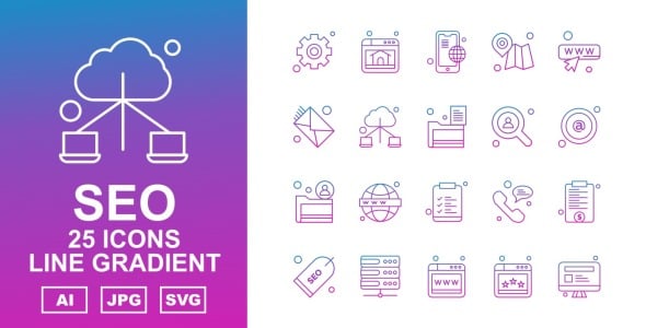 Набор иконок на тему business