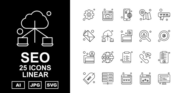 Набор иконок на тему business