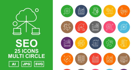 Набор иконок на тему business