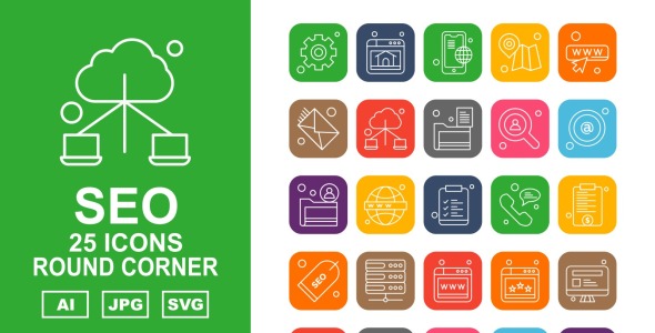 Набор иконок на тему business