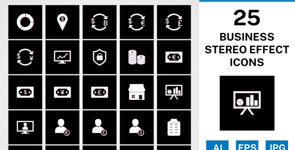 Набор иконок на тему финансы