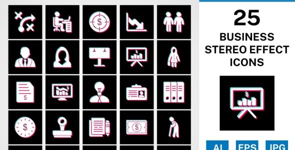 Набор иконок на тему business