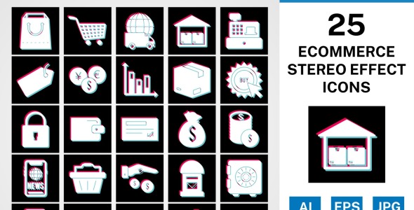 Набор иконок на тему shopping