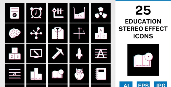 Набор иконок на тему science