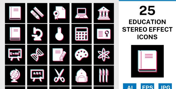 Набор иконок на тему science