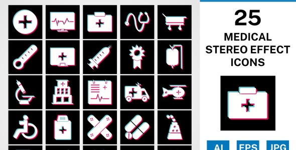 Набор иконок на тему medical