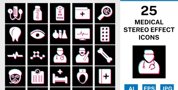 Набор иконок на тему medical