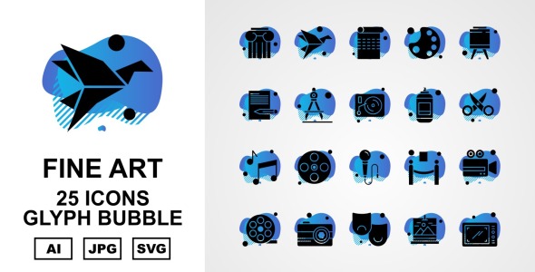 Набор иконок на тему music