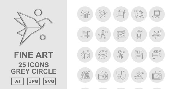 Набор иконок на тему music