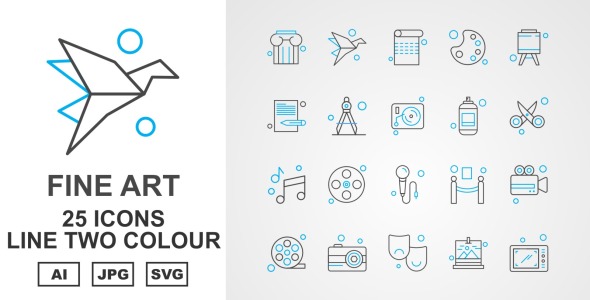 Набор иконок на тему music