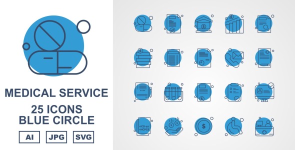 Набор иконок на тему medical