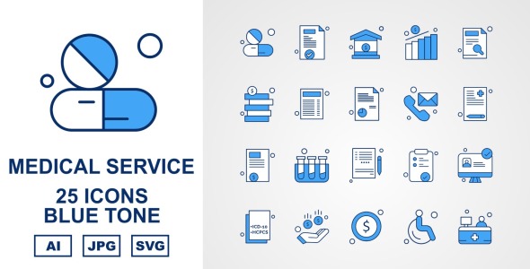 Набор иконок на тему medical