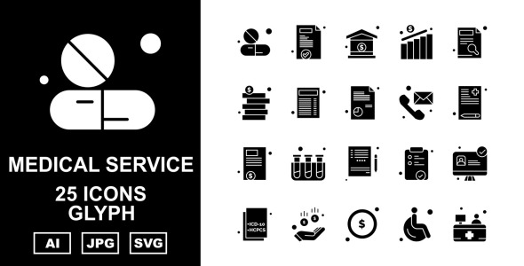 Набор иконок на тему medical