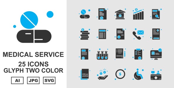 Набор иконок на тему medical