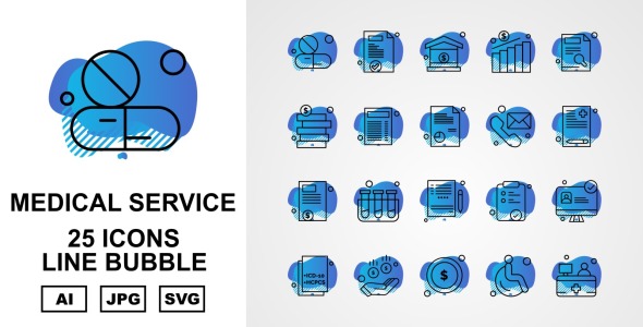 Набор иконок на тему medical