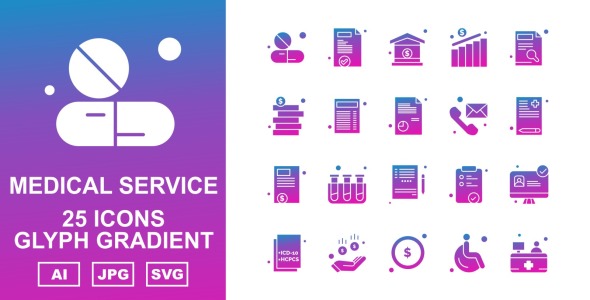 Набор иконок на тему medical