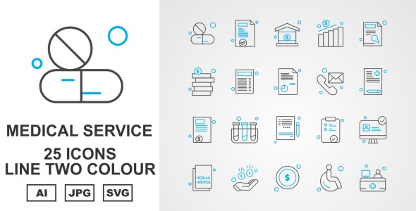 Набор иконок на тему medical