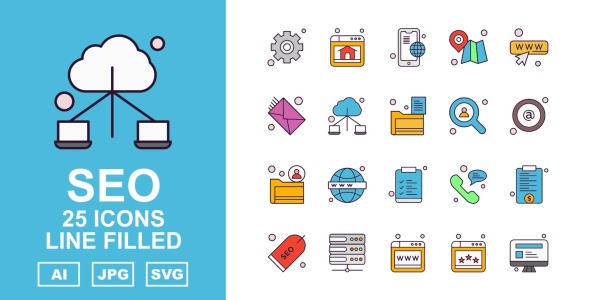 Набор иконок на тему business