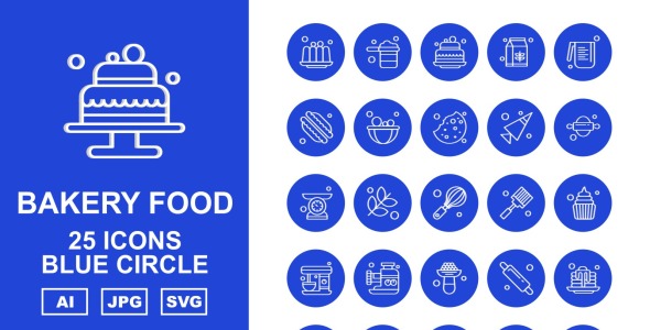 Набор иконок на тему food