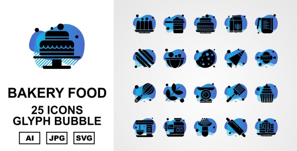 Набор иконок на тему food