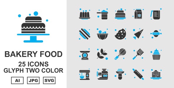 Набор иконок на тему food