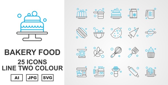 Набор иконок на тему food